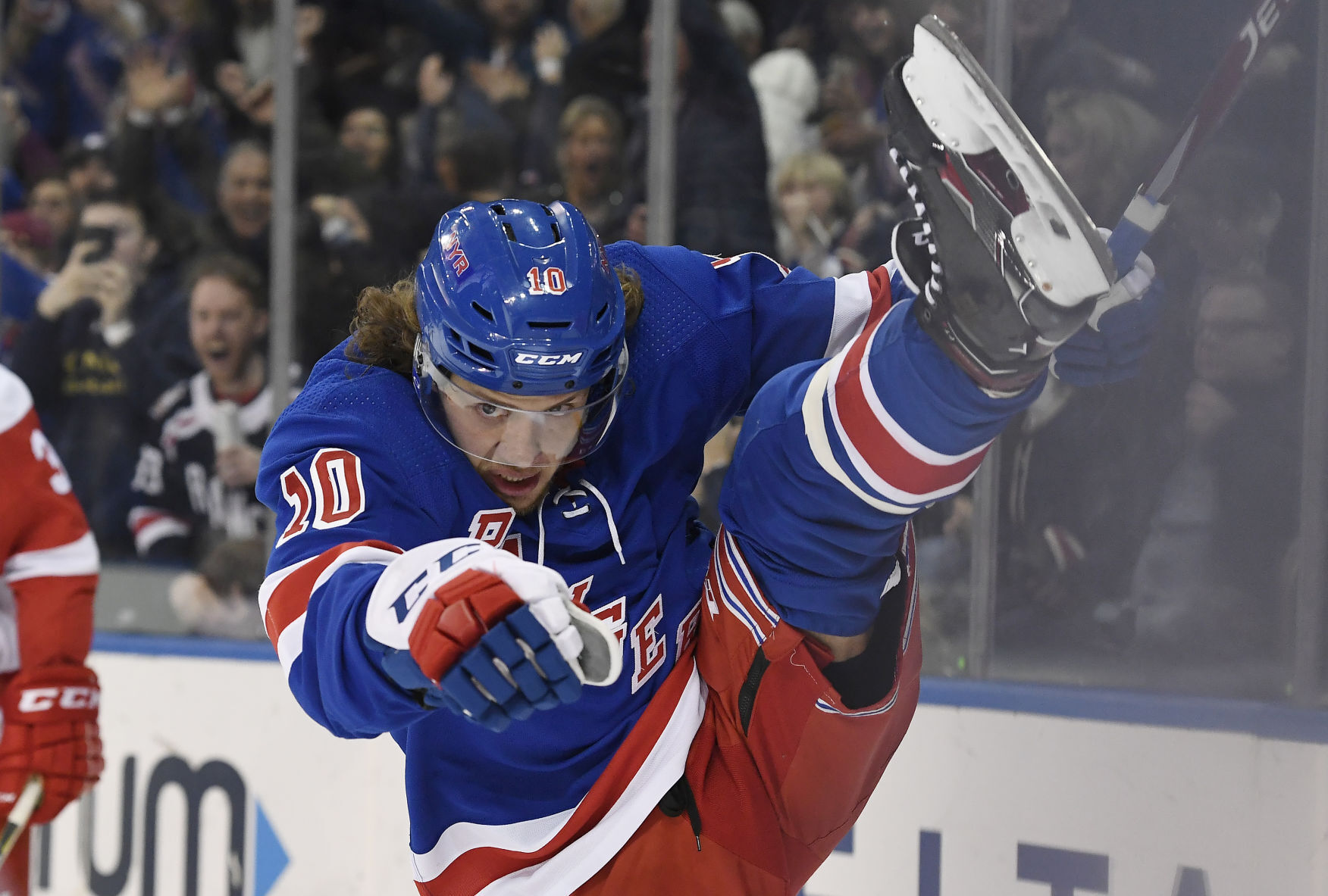 APTOPIX Red Wings Rangers Hockey